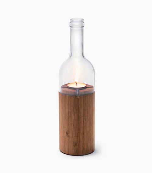 Wine bottle lantern - Image 1